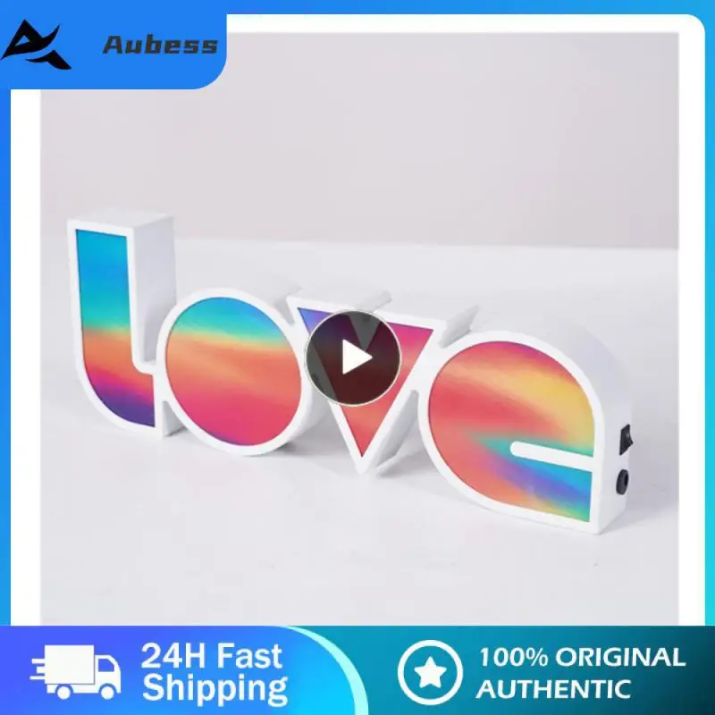 

5/8/10 шт., декоративные светодиодные буквы