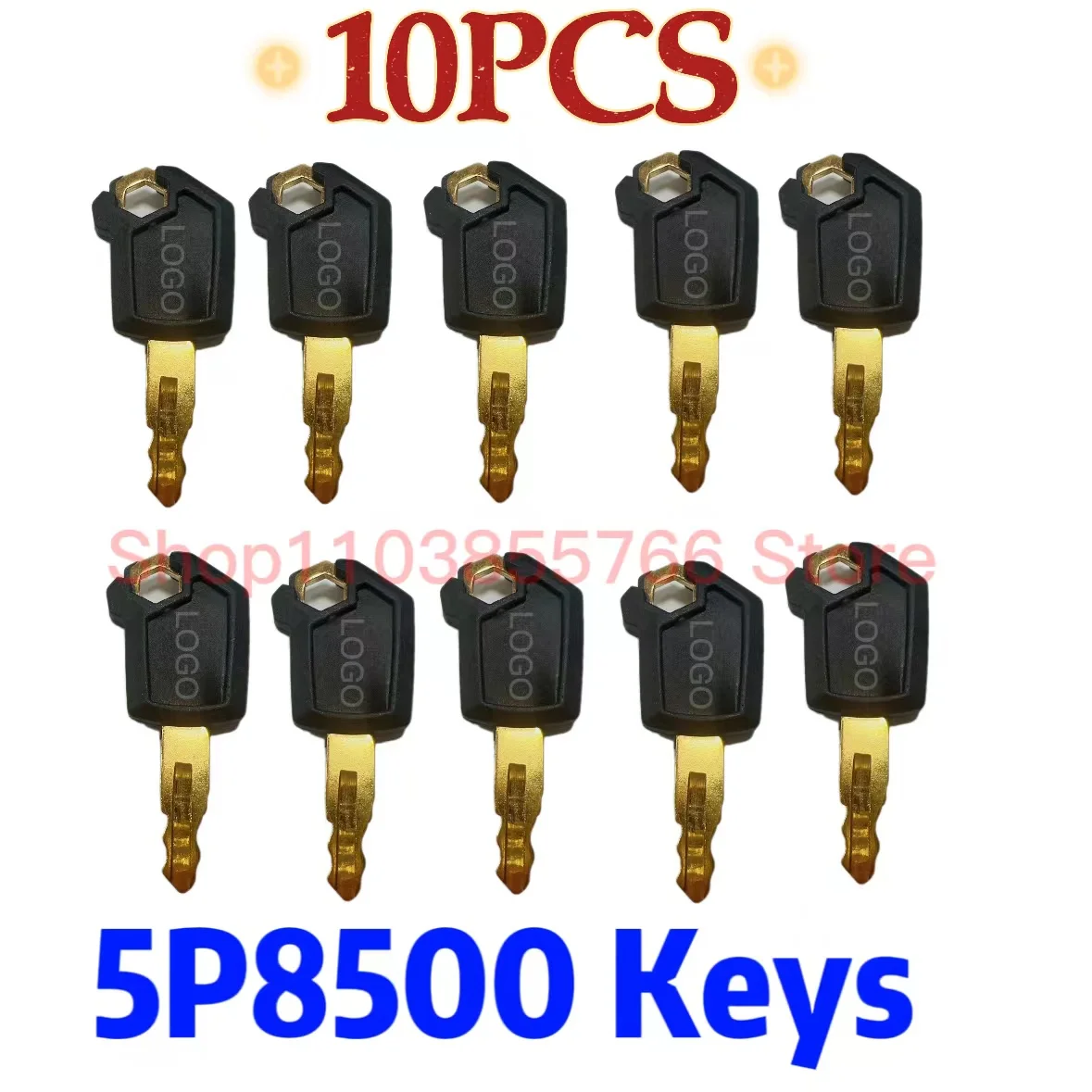 10 шт. ключ зажигания для запуска и дверного замка Caterpillar CAT зажигание тяжелой