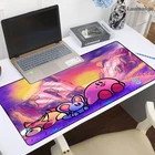 Игровой коврик для клавиатуры и мыши, мультяшный большой коврик для мыши Kirbys 900  400, компьютерные аксессуары, коврик для мыши, геймерский коврик для ПК, милый Настольный коврик