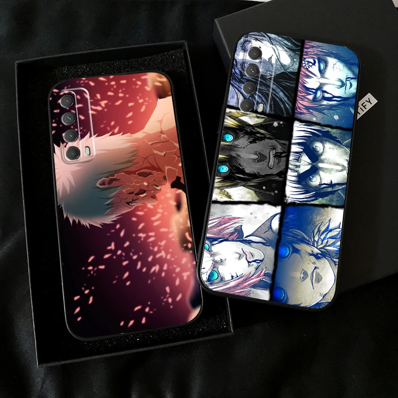 

Japan NARUTO Anime Phone Case For Huawei P Smart Z 2019 2021 P20 P20 Lite Pro P30 Lite Pro P40 P40 Lite 5G Soft Carcasa Back