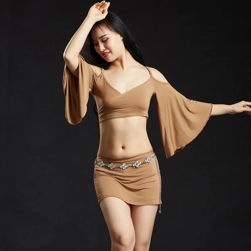 

Belly Dance Set Practice Clothes Tops Clothes Skirt Performance Carnival Costumes Sexy Woman Pole Dance Fantasias Feminina 2023