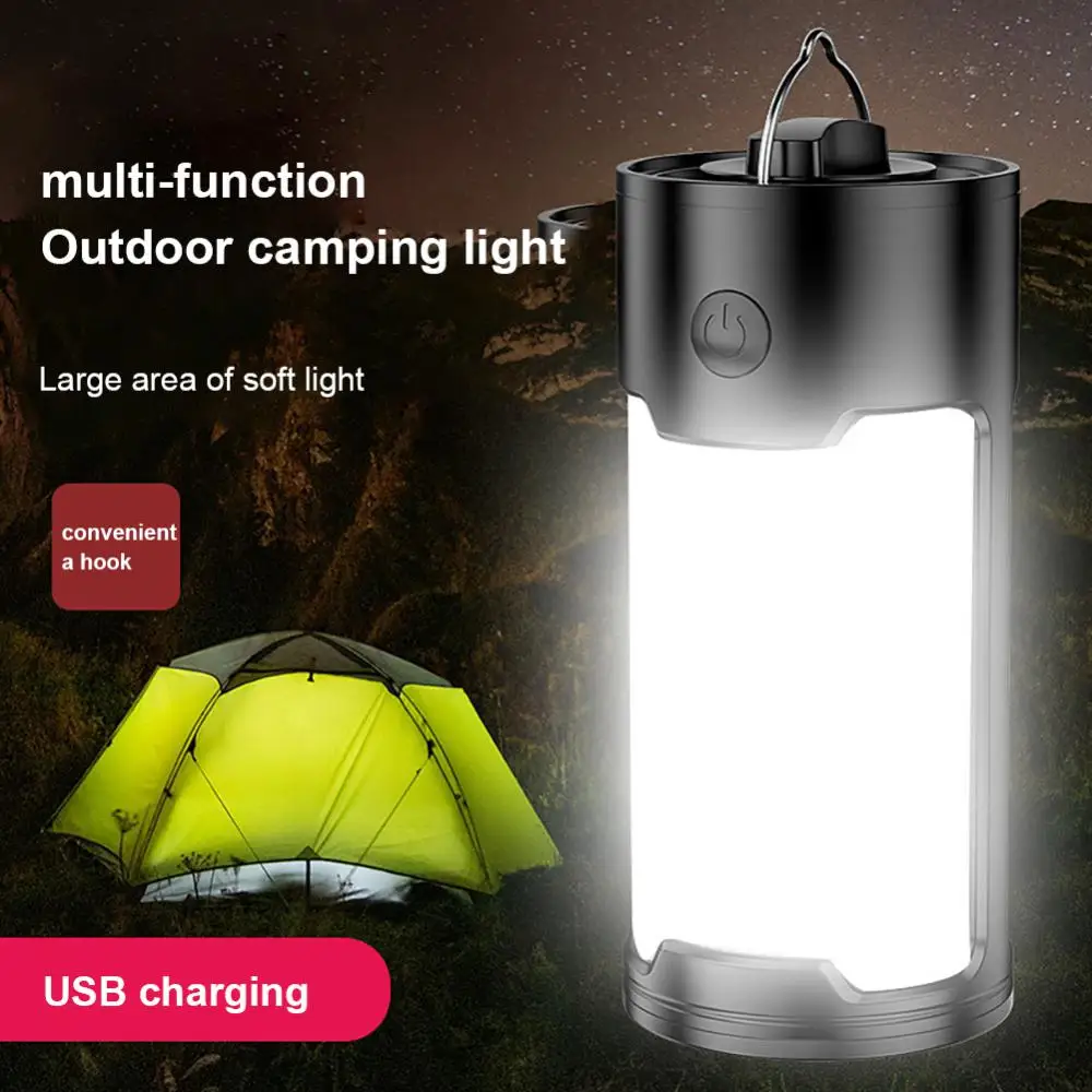 

Mini 18650 Lantern Tent Lamp LED Portable Lantern Camping Lamp Waterproof Emergency Light Powered By 3*AAA Working Light