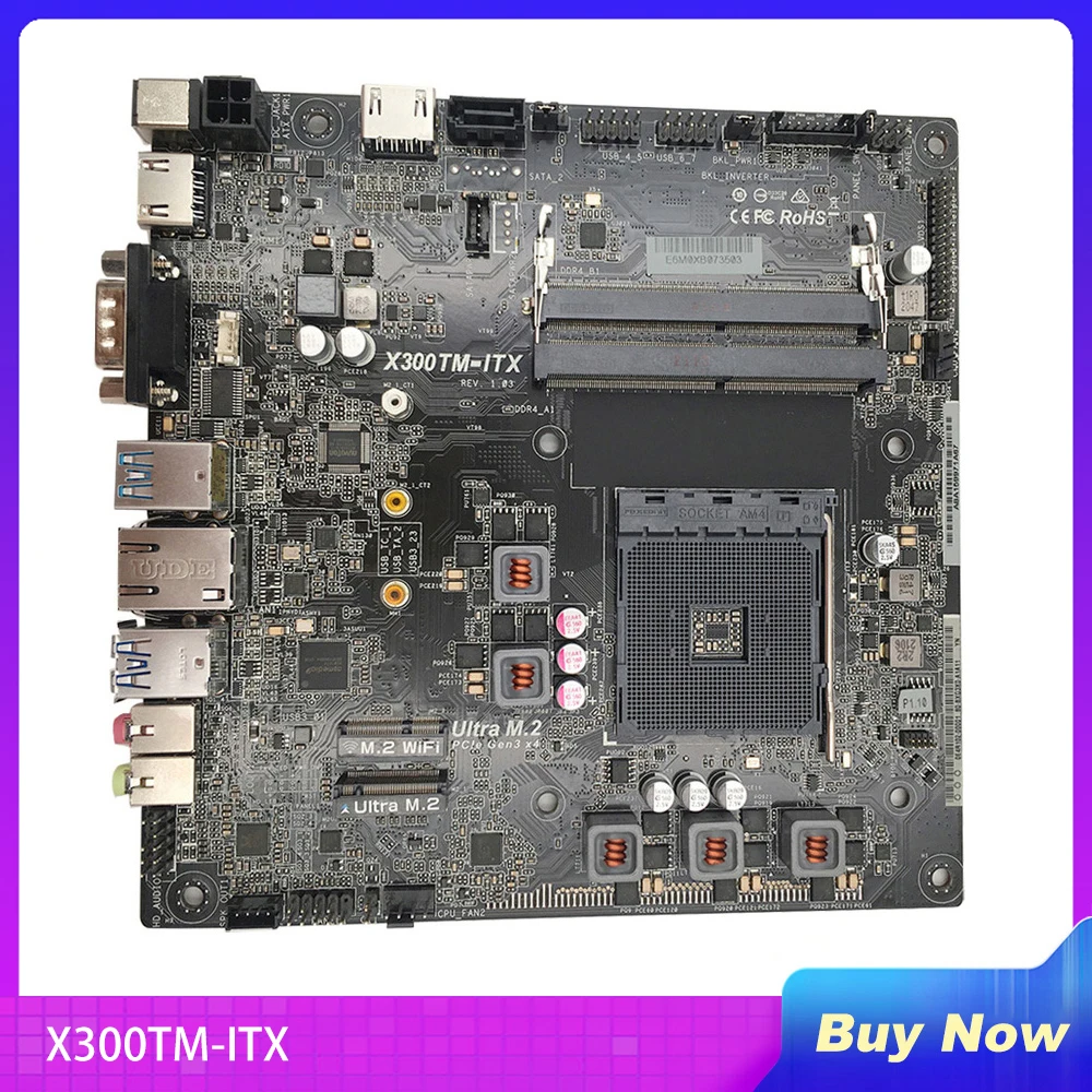 

Для настольной материнской платы ASROCK X300TM-ITX AM4 DDR4 Perfect Test