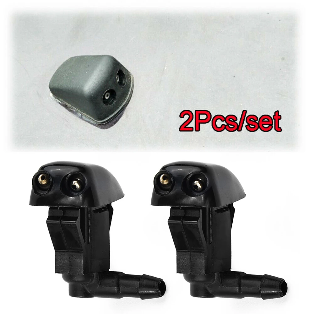 

2pcs/set Front Windscreen Wiper Washer Nozzles Jet Fit For Mazda 3 5 6 BK GG1 GK2C67510B GJ6E-67-510B BN8W-67-510 C238-67-510