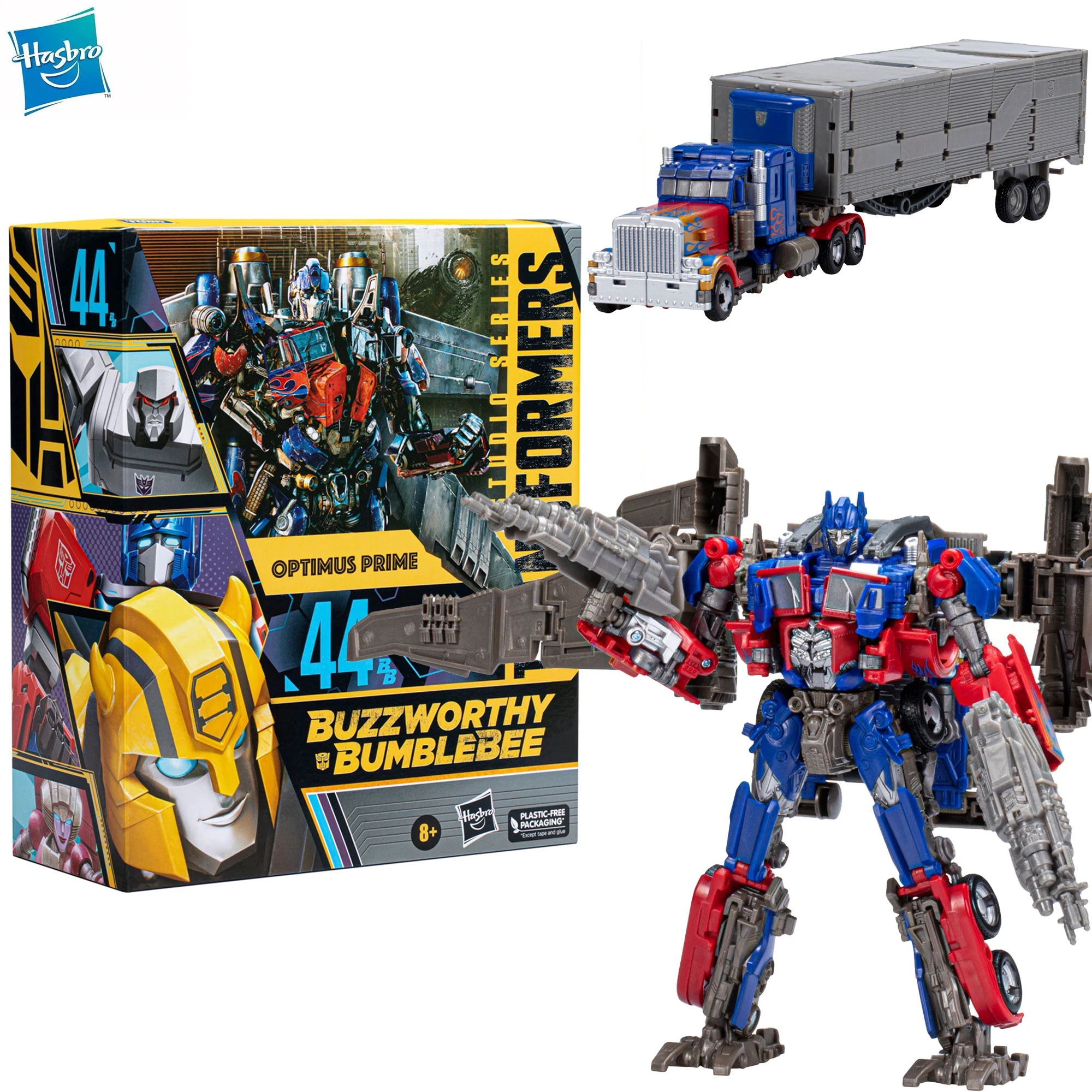 

В наличии Hasbro оригинальные трансформаторы Buzzworthy Bumblebee Studio Series 44BB Optimus Prime коллекционные экшн-Фигурки игрушки в подарок