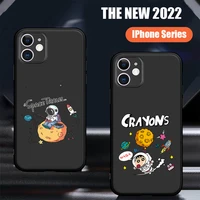 space astronaut cartoon cute for iphone 11 12 13 mini phone case for iphone 11 pro x xs max xr 7 8 plus se soft silicone cover