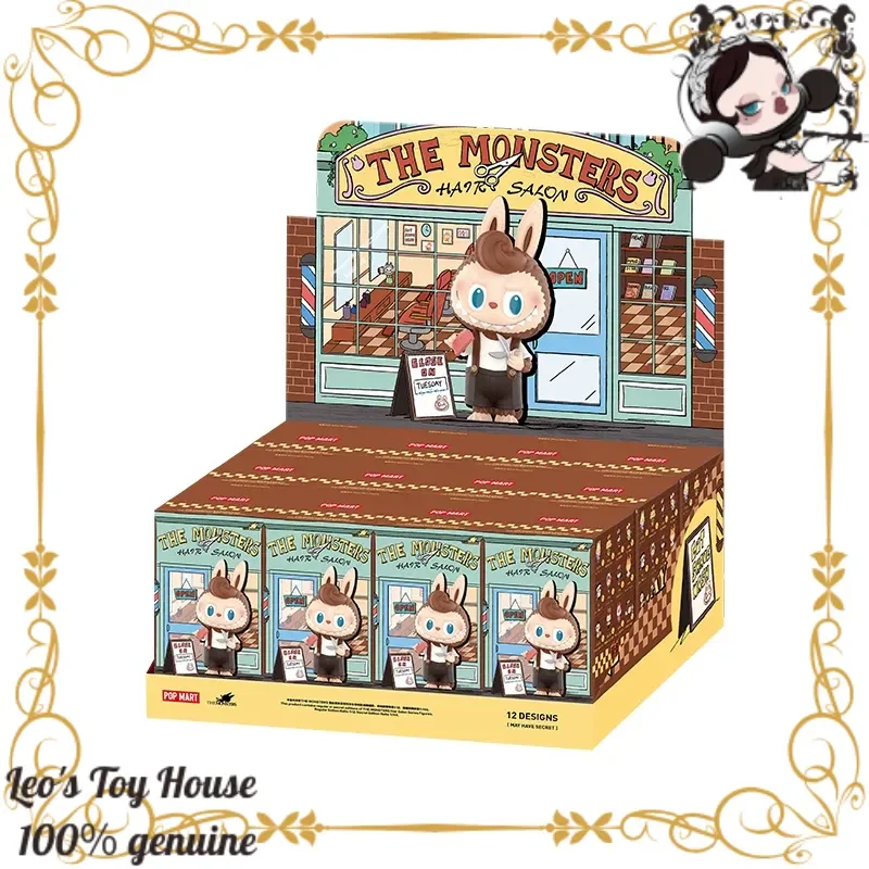 POPMART THE MONSTERS Серия «Винтажная парикмахерская» LABUBU: Коллекционная фигурка в слепой коробке, ретро-тематика, лимитированный дизайн, премиум-дисплей (art.: 3920db883cfbf) - 3920db883cfbf