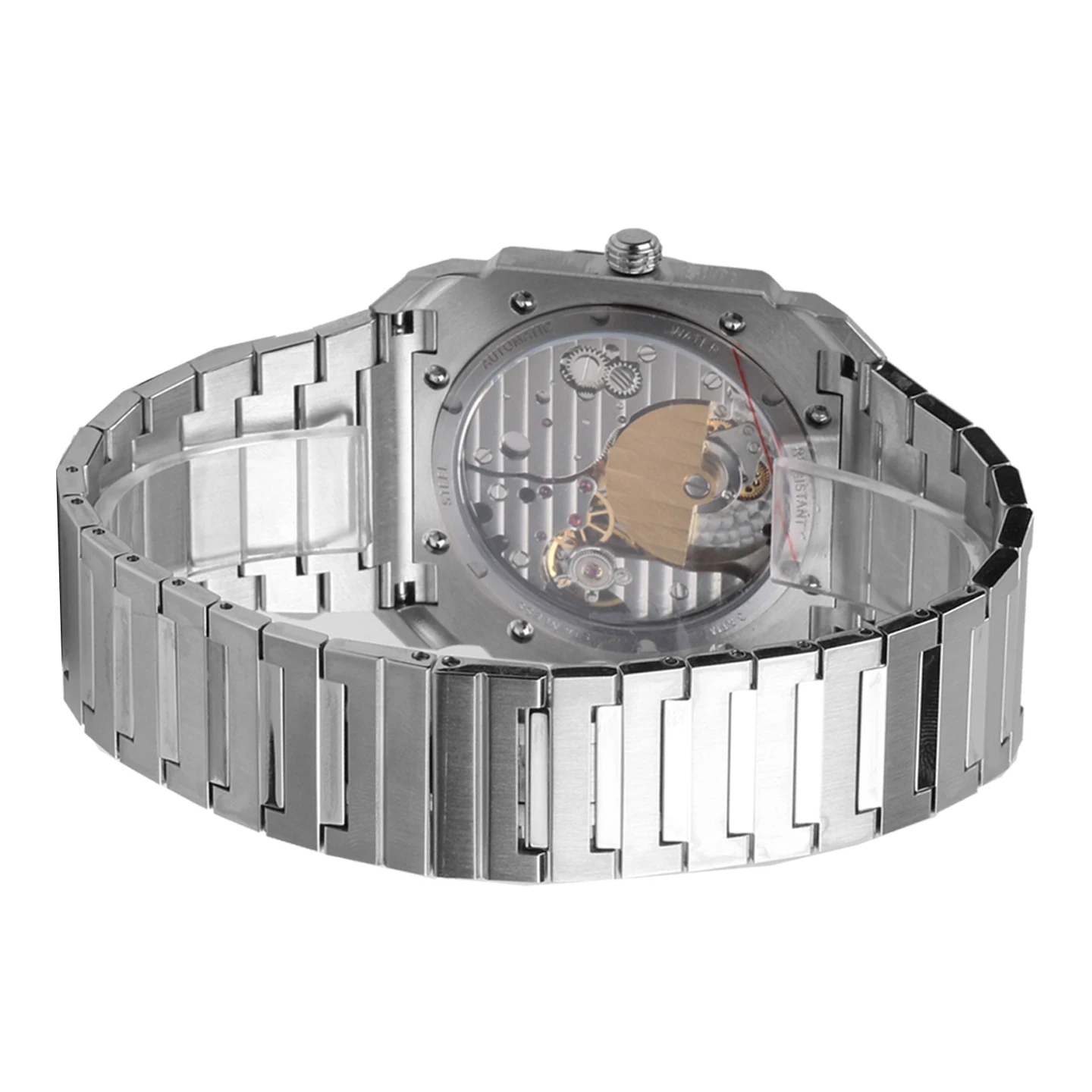 Твердый титановый ремешок для Bulgari Octo, совместимый с 103467 103297, роскошный металлический сменный браслет (art.: 3920d4acbd3d7) - 3920d4acbd3d7