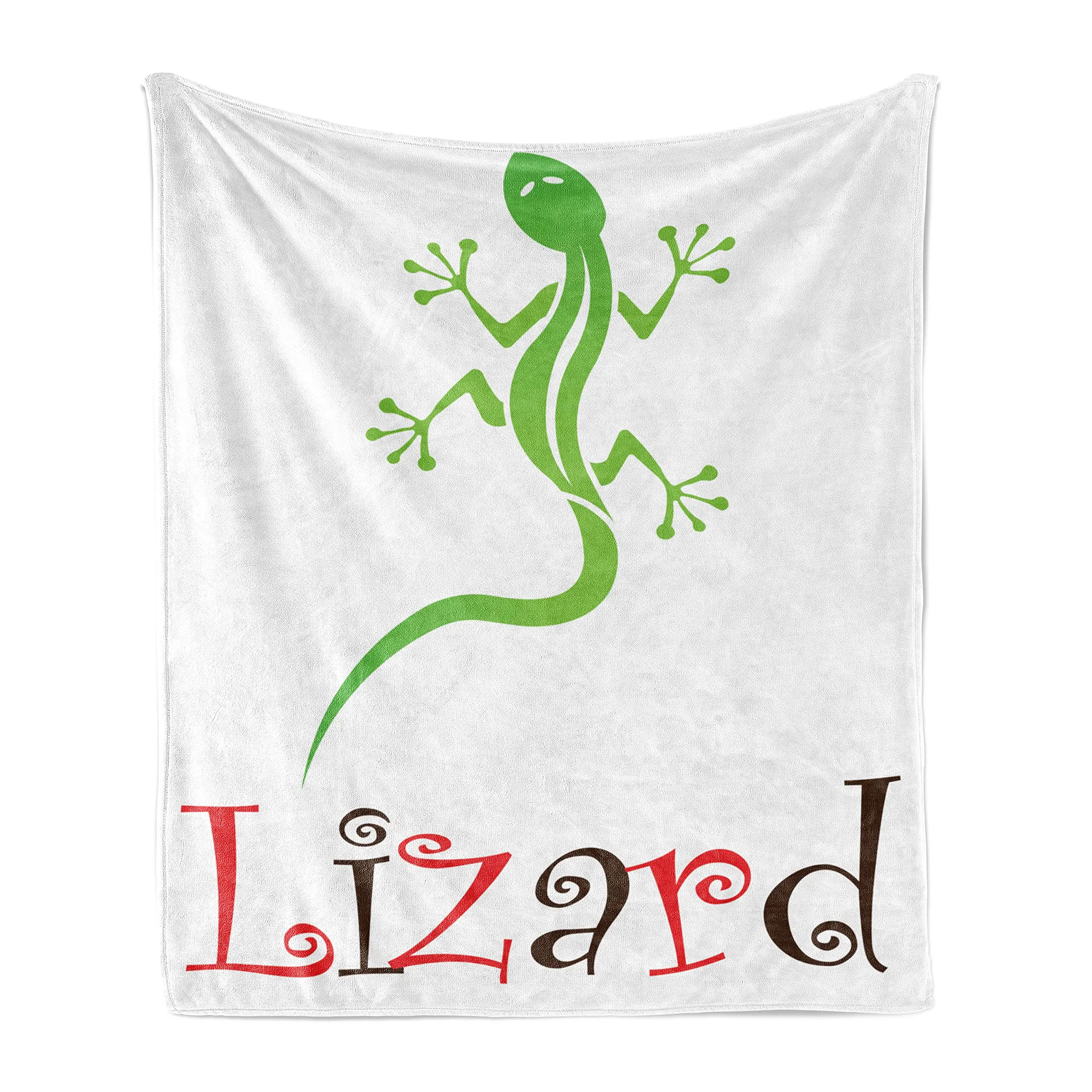 

Reptile Lizard Throw Blanket All Season Warm Fuzzy Lightweight Plush Blankets for Living Ultra Soft Flannel Fleece Bed Blanket