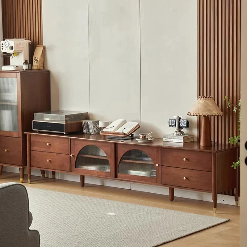 Современный шкаф подставки для телевизора деревянный развлекательный центр