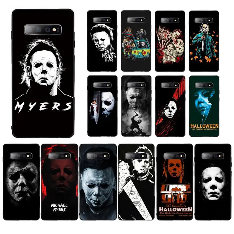 

MaiYaCa The Curse Of Michael Myers Horror Movie Phone Case for Samsung S10 21 20 9 8 plus lite S20 UlTRA 7edge