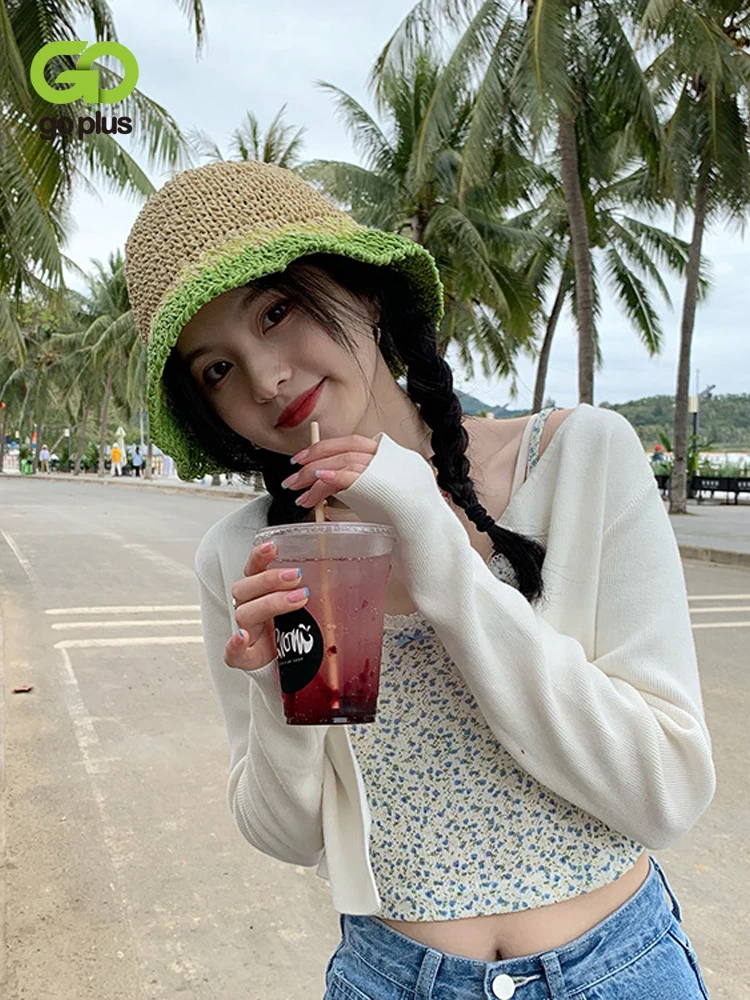 

Women Bucket Hats Summer Patchwork Straw Hat Korean Fashion Beach Caps Hiking Sun Visor Black Panama UV Protection Fishing Cap