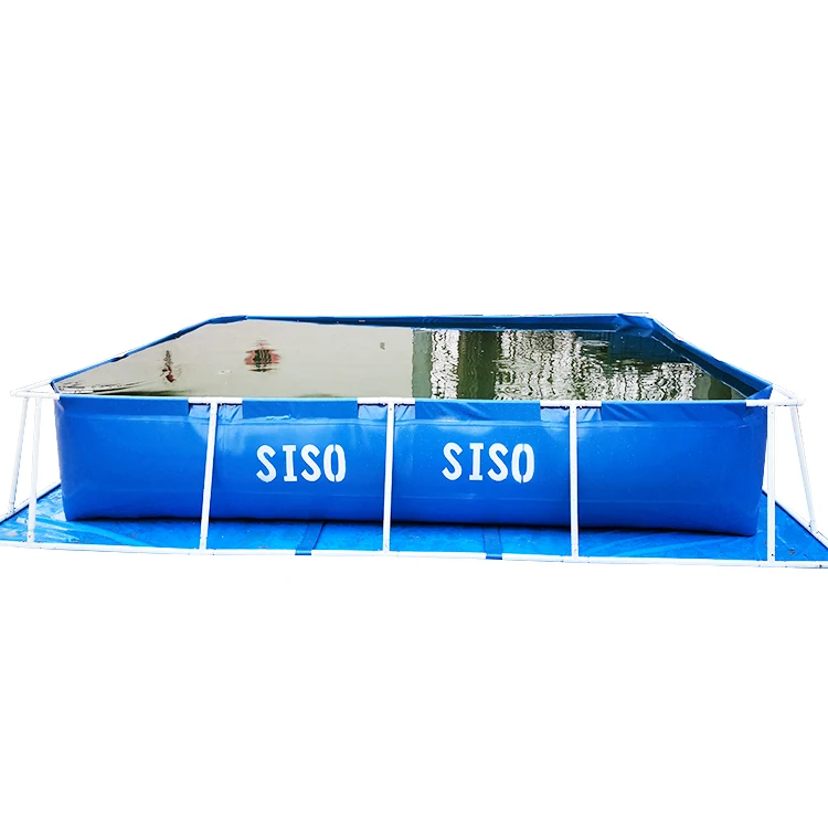 

Portable waterproof tarpaulin pvc inflatable large outdoor family inflatable swimming pool for adults