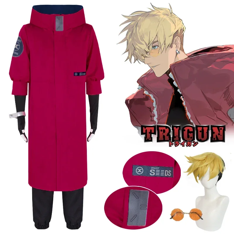 Женский костюм для косплея из аниме Vash The Stampede
