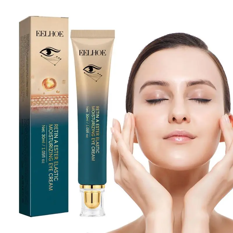 

Retinol Elastic Moisturizing Eye Cream Hydrating Firming Skin Fade Fine Lines Remove Eye Bag Dark Circles Eye Care Cream 30ml