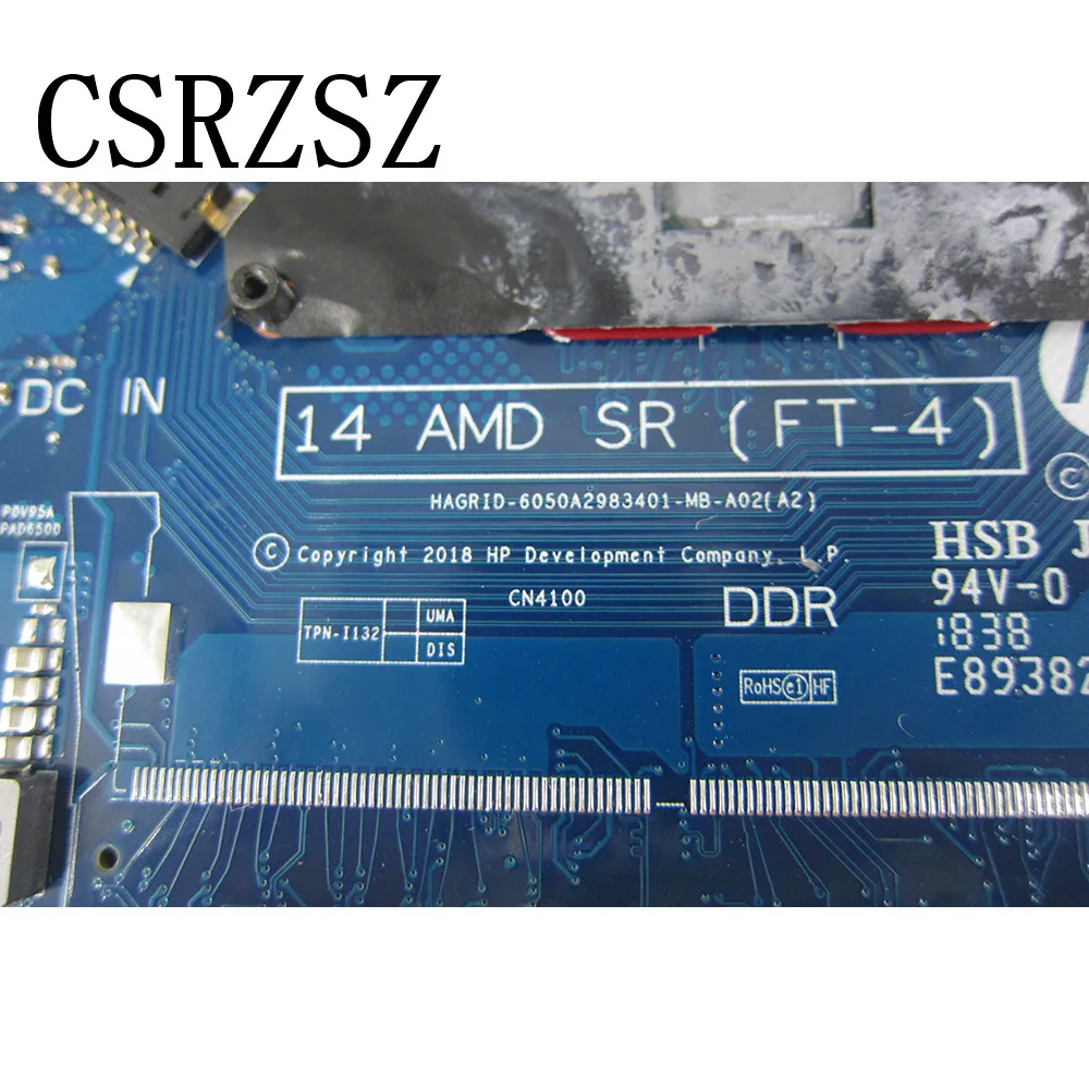 L23389-601 для HP 14-CM 14T-CM 245 G7 материнская плата ноутбука E2-9000E CPU 6050A2983401-MB-A02 |