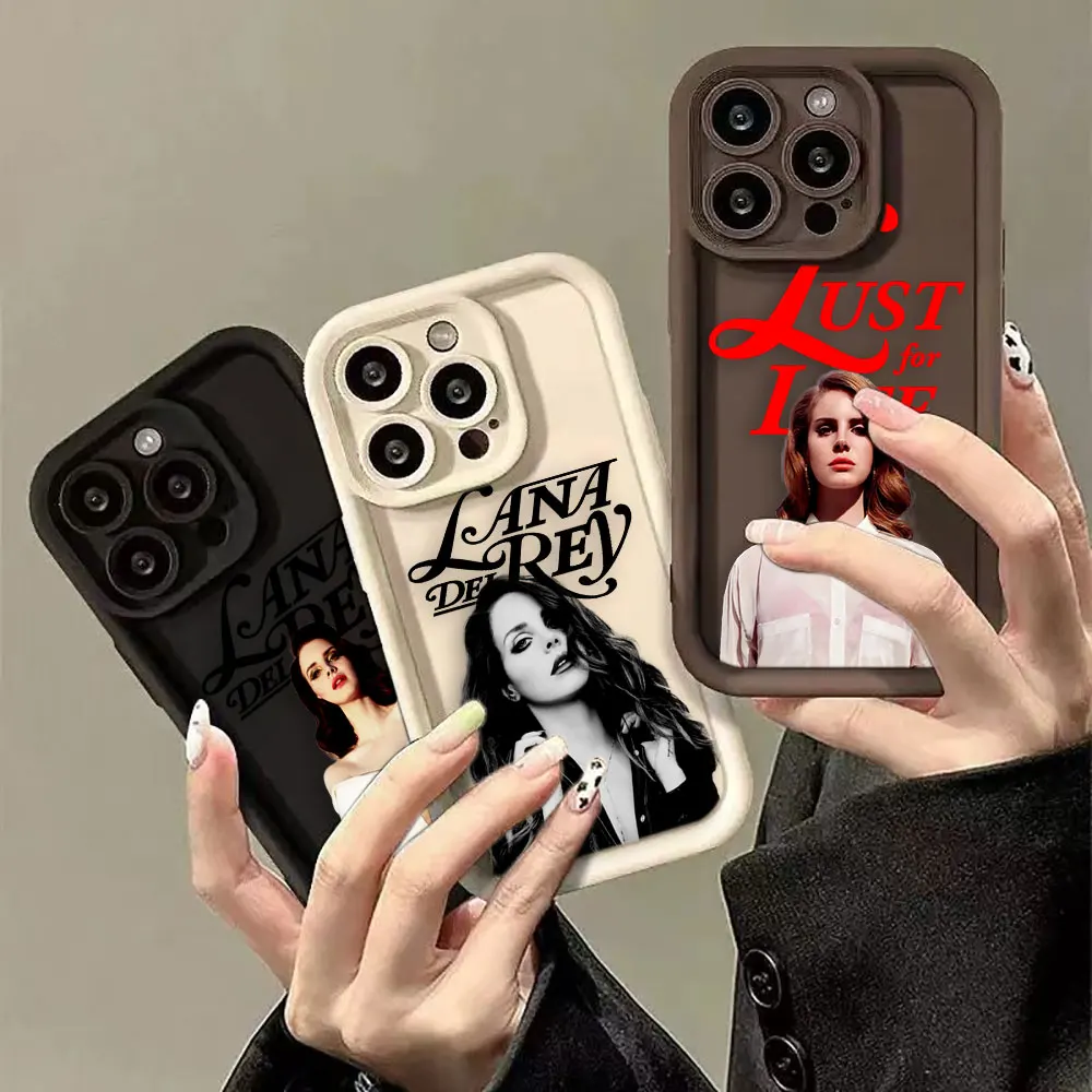 Чехол для телефона Hot Singer L-Lana Del R-Rey Xiaomi POCO M6 X5 X4 X3 F5 F4 F3 14 12 11 Redmi K50 K40 K30 12C PRO GT