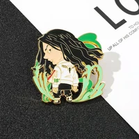 baji keisuke brooches on clothes backpack briefcase tokyo revengers anime badges pins accessories manga women jewelry men gift