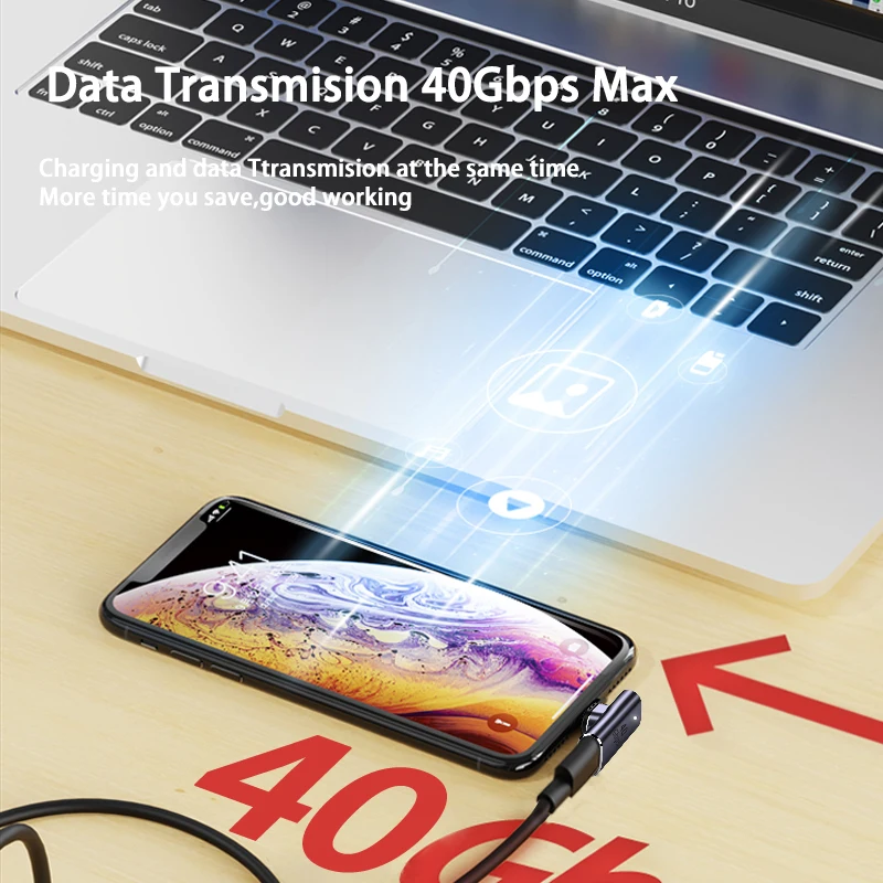 Фото Адаптер USB Type-C магнитный, 24 контакта, 100 Вт №5