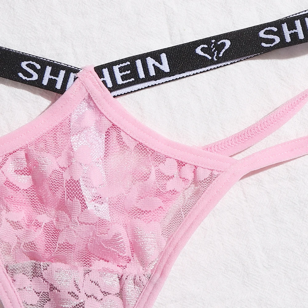 Сексуальные китайские стринги Aundies женское нижнее белье кружевные танга
