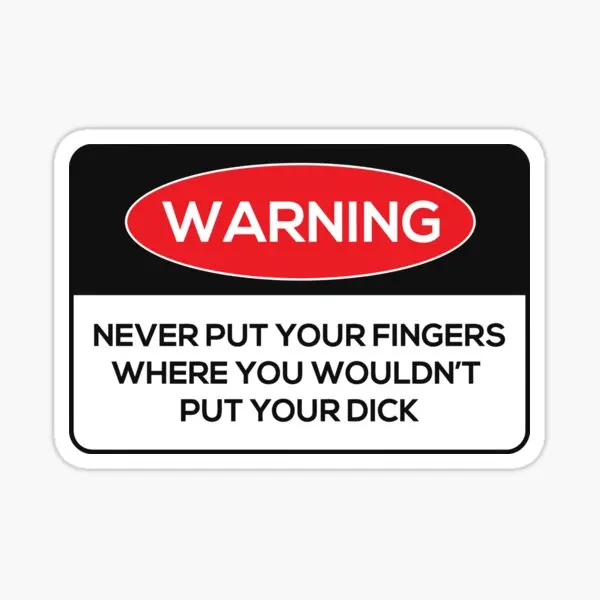 

Warning Sign 5PCS Car Stickers for Car Wall Background Home Luggage Funny Stickers Cartoon Anime Decor Room Bumper Print