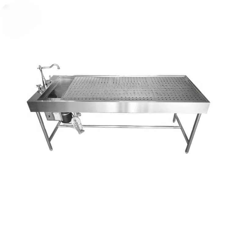 Стол для вскрытия цена стол раскрытия трупов из нержавеющей стали морга