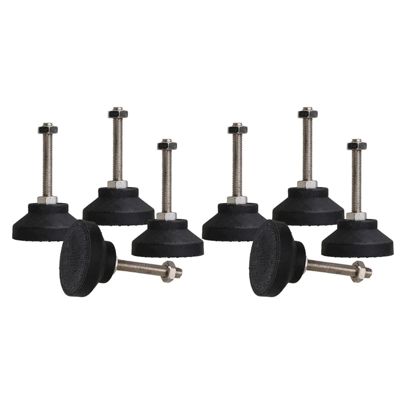 

Adjustable Furniture Glides 50Mm Dia Table Desk Leveling Foot Leg M8 Pack Of 8