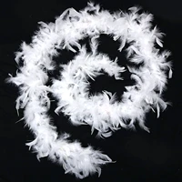 38 40g marabouturkey feathers boa turkey plumes shawl for diy crafts carnival party dress clothes decoration plume 2meter
