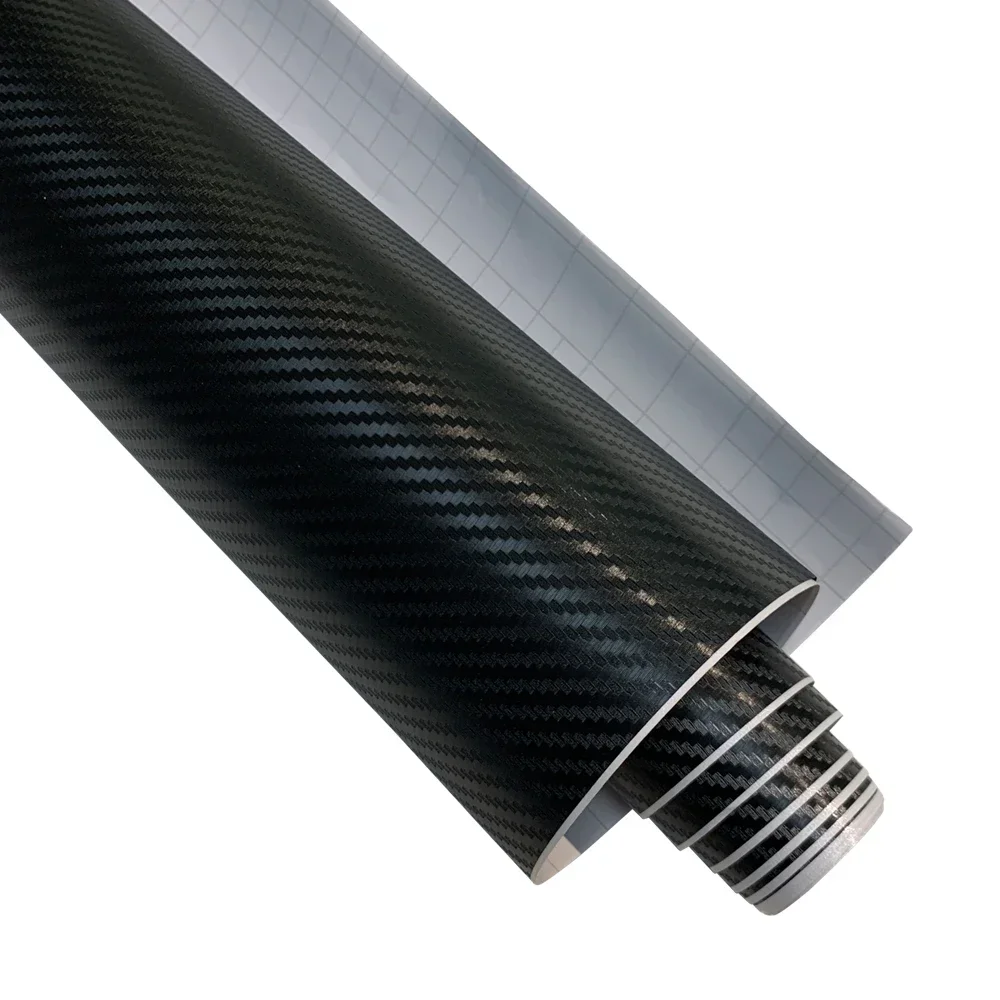 

2D/3D Виниловая Пленка Под Карбон Черная, Водостойкая, Самоклеящаяся, Для Тюнинга Авто, Мотоциклов И Автомобильных Аксессуаров