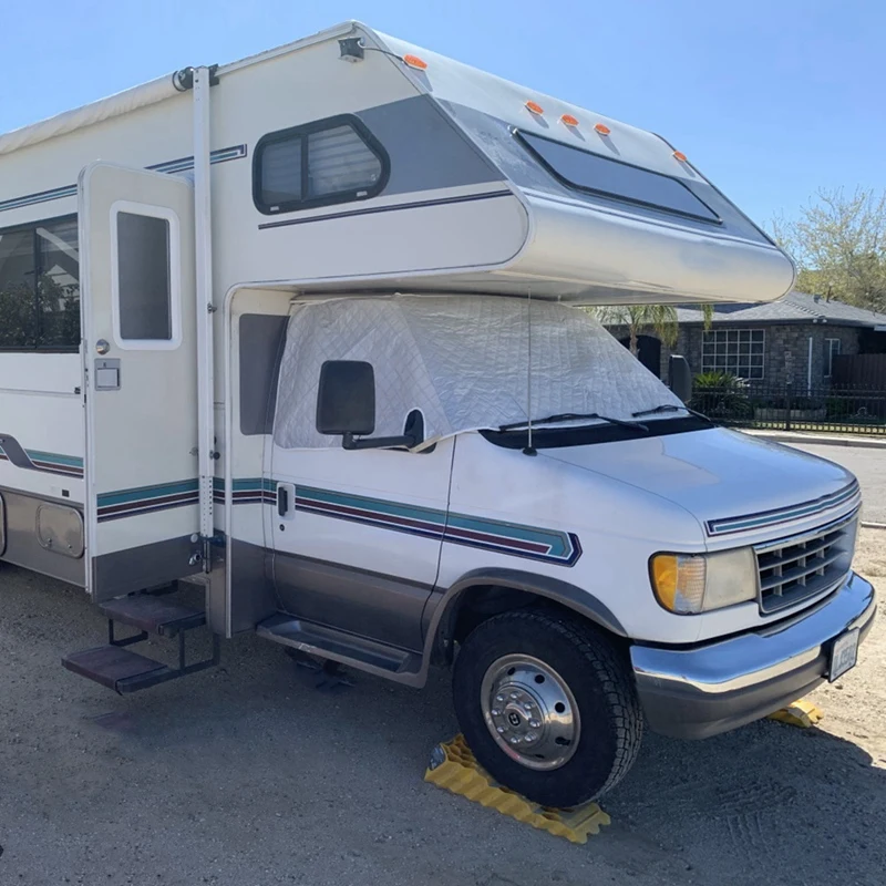 Для Ford E450 1997-2022 автодом караван лобовое стекло снежная крышка переднее окно