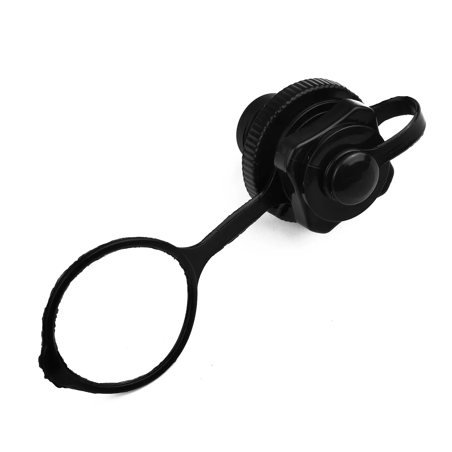 

For Lay-Z-Spay One-way Air Cap Plastic Black 22mm Screw Inflation Valve For Inflatable Boats Kayaks Hot Tub Air Valve Accessorie