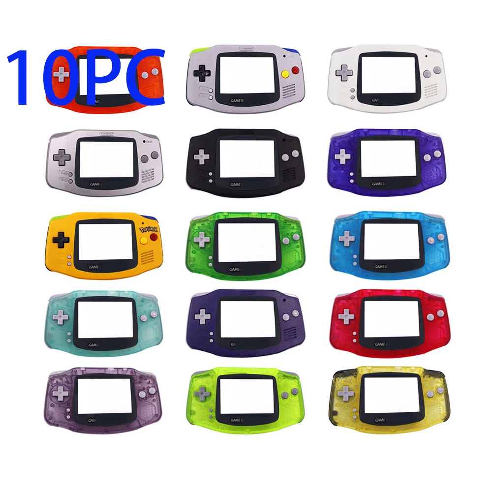 

10 шт. многоцветный сменный полный корпус чехол для Gameboy Advance GBA