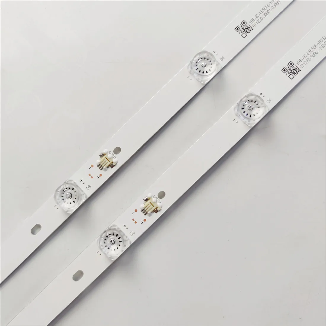Фото Лента светодиодной подсветки, 6 светодиодов для 55D6B6CZ54016 55P10-3030FC-12X6-LX20200106 55C78 55C715 55C716 55Q10 4C-LB5506-YH09J YH10J №3