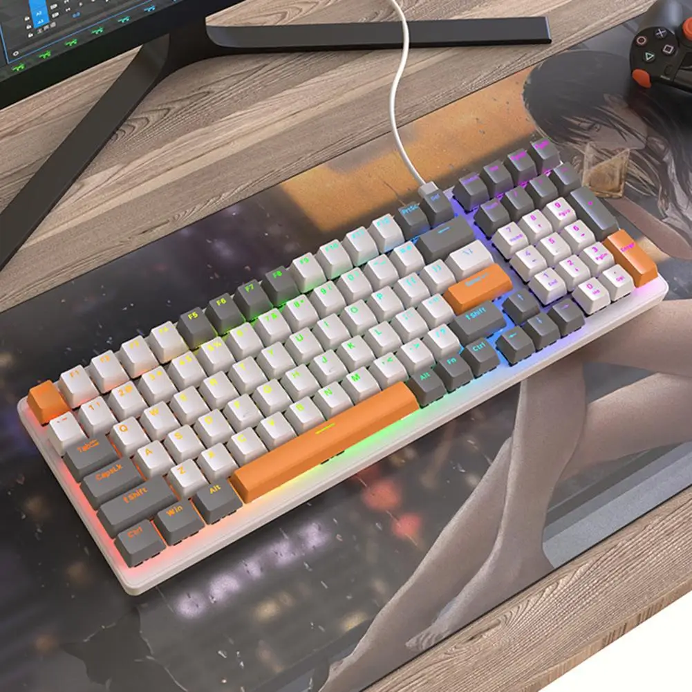 

Клавиатура K3 Механическая игровая с подсветкой, USB Type-C, 100 клавиши