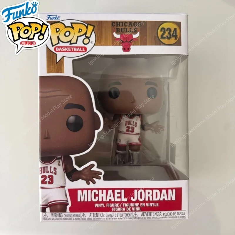 Фото В наличии: Фигурки Funko Pop по мотивам баскетбола НБА — Кайри Ирвинг, Майкл Джордан # 213 # 222 # 234 коллекционные фигурки-украшения для любителей коллекционирования №2