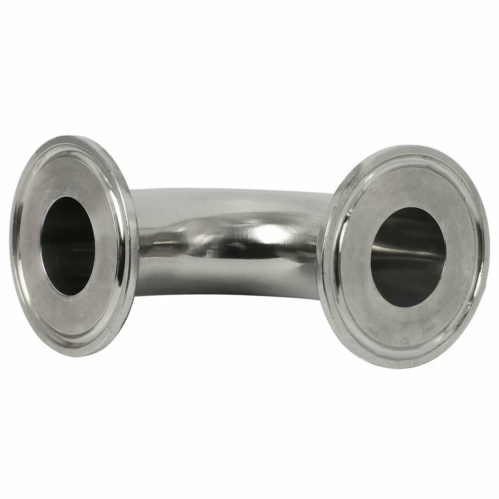 

Elbow Adapter Sanitary Ferrule Elbow Pipe Fitting 304 Stainless Steel Elbow Connector Pipe Fitting Plumbing Tool