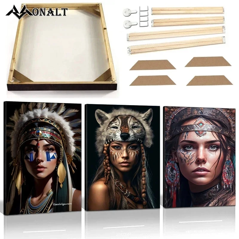 Monalt современная абстрактная фигурка рандомная печать с рамкой индийская богиня