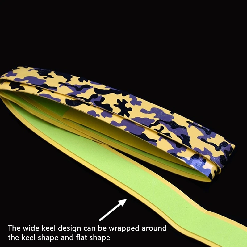2 шт. 1 5 м камуфляжный Киль ручной клей нескользящий поглощающий пот пояс удочка