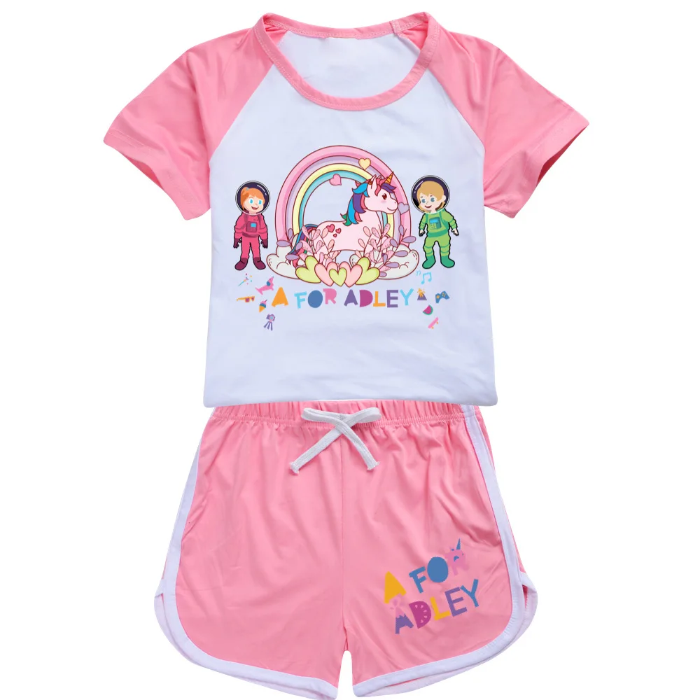 

2022 Baby Girl Boys Summer Clothing Sets Short Sleeve Tops+Shorts 2pcs sets Kids Casual Clothes Children's Girls Outfits Pyjamas