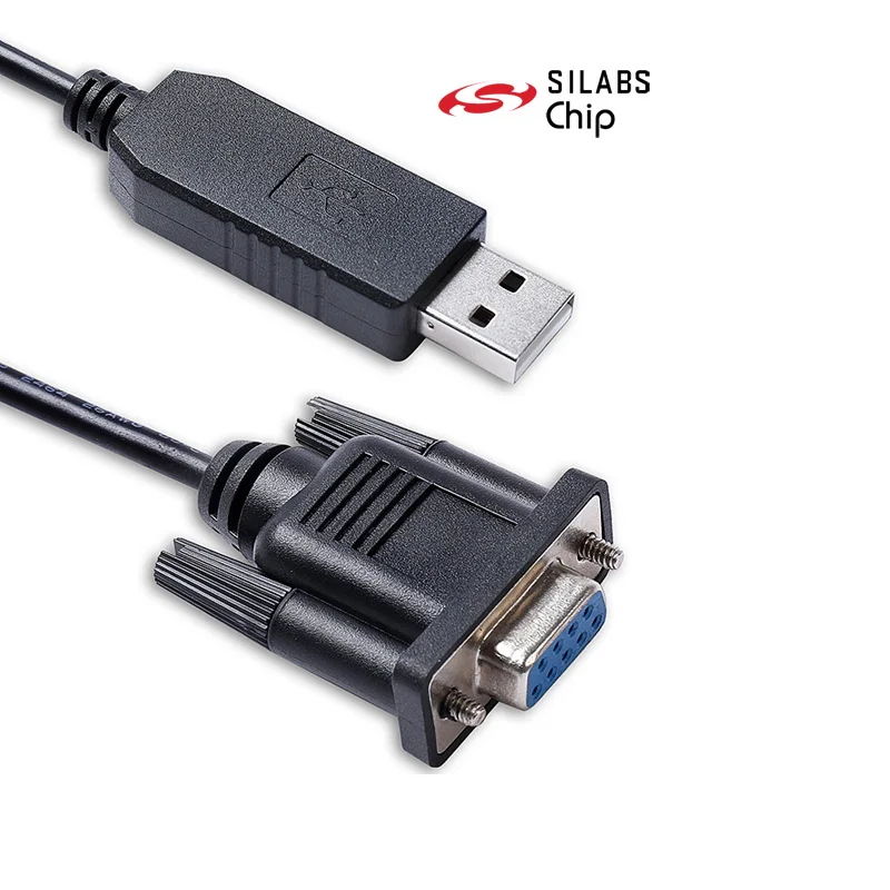 Кабель для модема Silicon Labs CP2102 USB RS232 Serial to D-sub 9 Pin DB9 Female