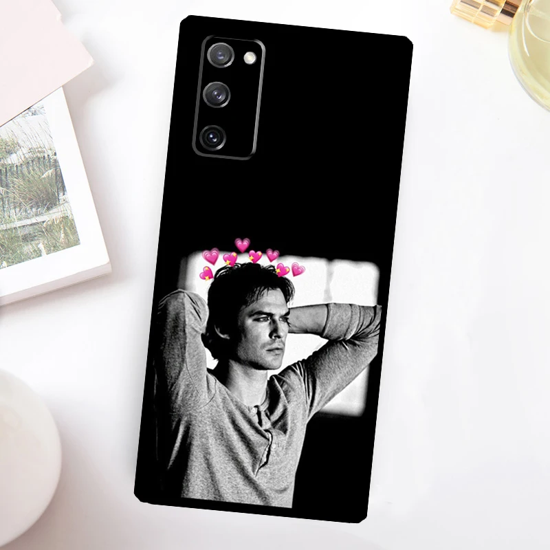 Фото Чехол для телефона Damon Salvatore для Samsung Galaxy S25 S24 S23 S26 Ultra S20 FE S21 FE S22 Plus S10 S25 FE №4