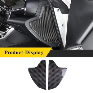 For New Subaru BRZ 2022 Instrument Side Panel Cover Front Door Recess Scratch Panel Soft Carbon Fiber Car Interior Accessories