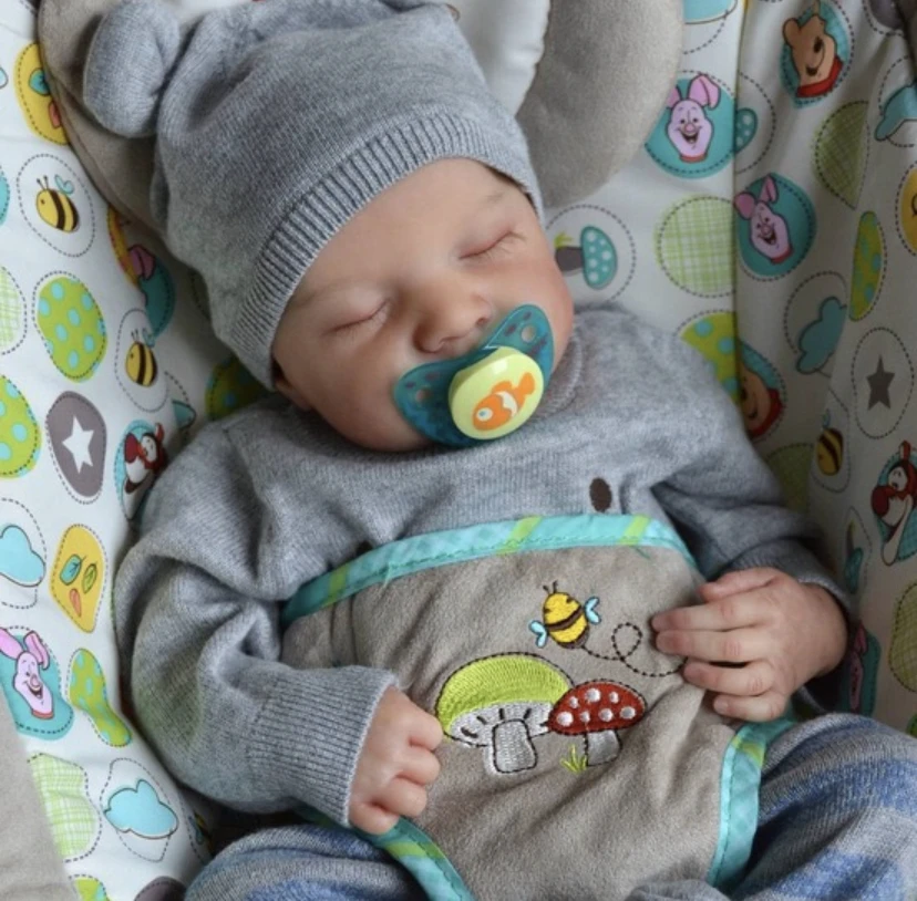 

PVC Reborn Baby Doll Bambola Life like doll Simulated Newborn Silicone Baby Fake baby Instagram Network Popular