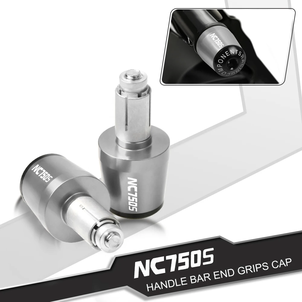 

Концевые ручки NC750S для мотоцикла 7/8 дюйма, 22 мм, концевые заглушки для Honda NC 750 S 2014 2015 NC750 750 S 2016 2017-2019