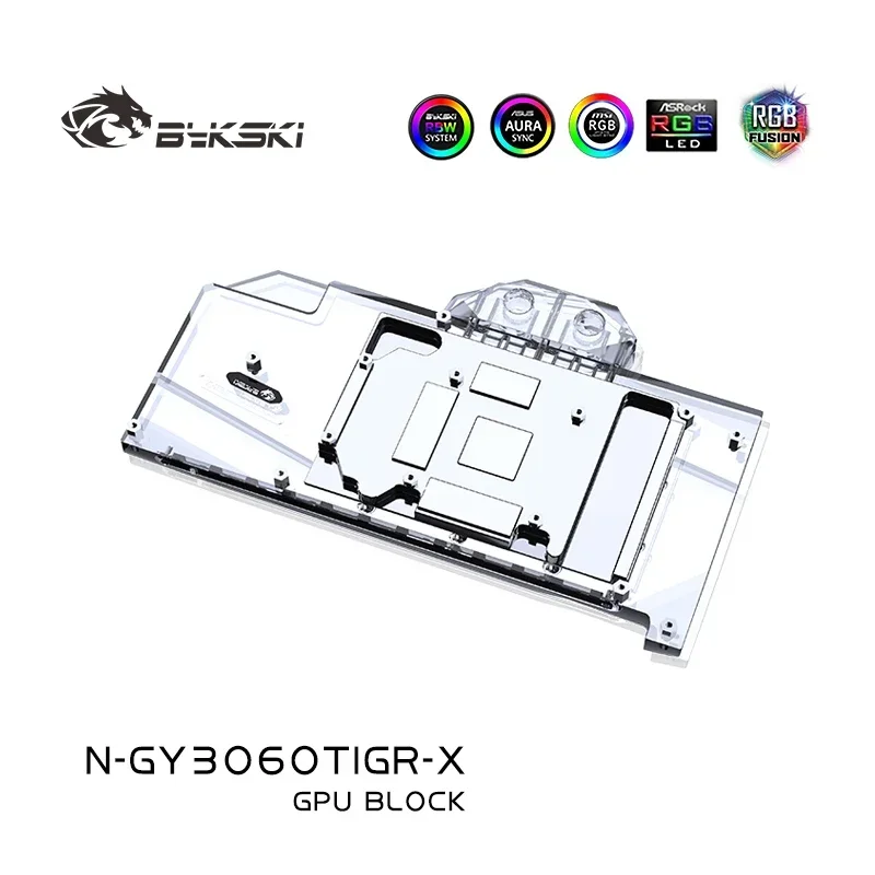 Bykski N-GY3060TIGR-X водяной блок графического процессора для GALAX GeForce RTX 3060TI GAMER OC радиатор