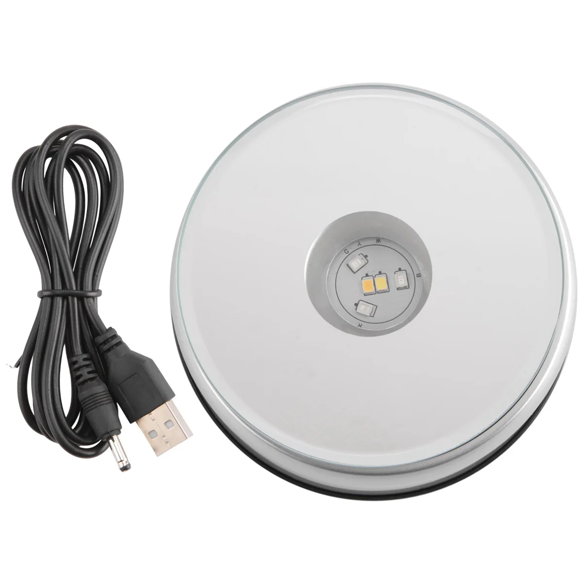 Основание проигрывателя дисплея для кристаллов стеклянная художественная