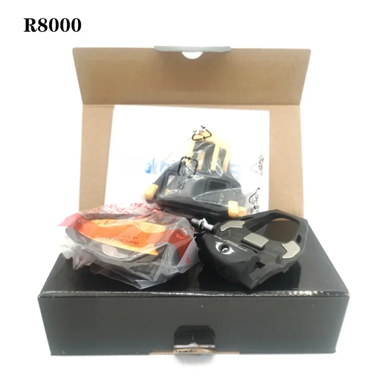 Фото -Педали из углеродного волокна для шоссейного велосипеда для 105 Pd R7000/Pd5800 R550/R540/Ultegra R8000, шипы Sm-Sh11 для профессиональных соревнований №1