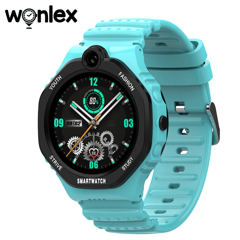 Wonlex 4G детские умные часы видеовызов GPS Wi-Fi трекер положения SOS IP67