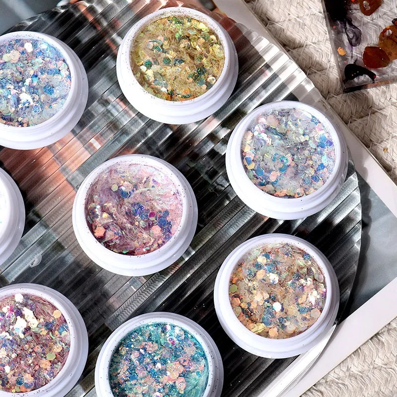 

Mix Glitter Sequins for Resin Soft Pottery Gold Foils Nail Art DIY UV Crystal Epoxy Resin Mold Filler Jewelry Making Supplies