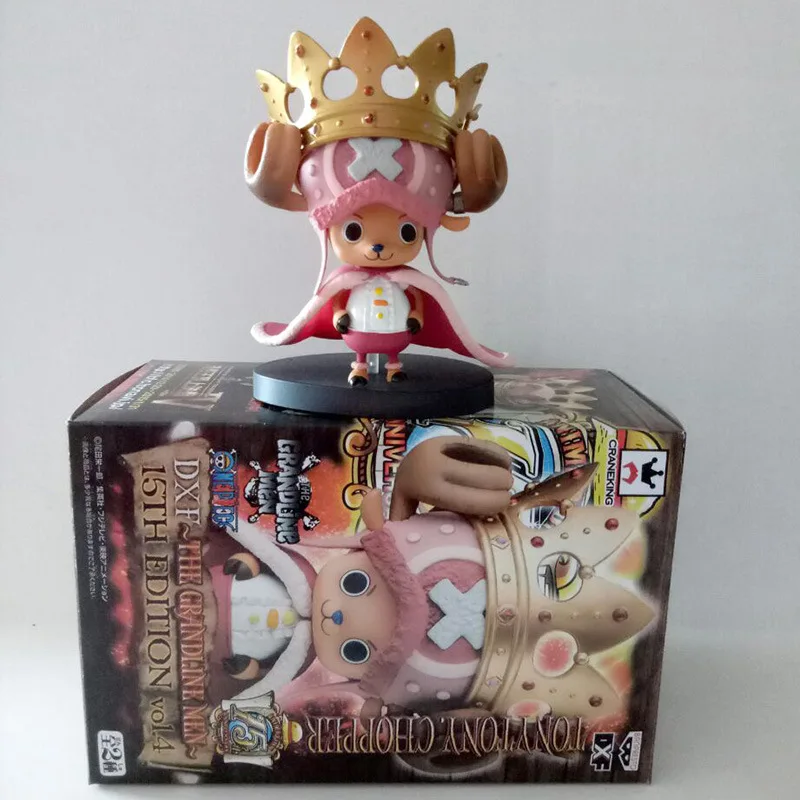 Фигурки героев Аниме One Piece Тони Чоппер 11 см корона чоппер Коллекционная модель